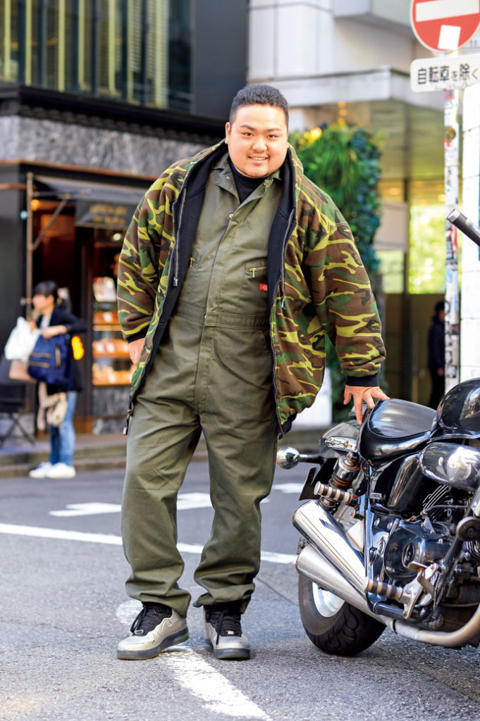 バイクとつなぎの相性バツグンです! ぽっちゃり男子のスナップショット Mr.Babe